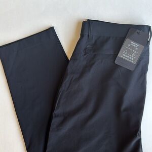 Fabletics‎ The Only Pant Classic Fit Black Stretch Water Resistant Mens 32x32
